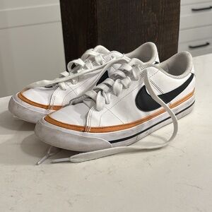 Nike kids White and Black Sneakers